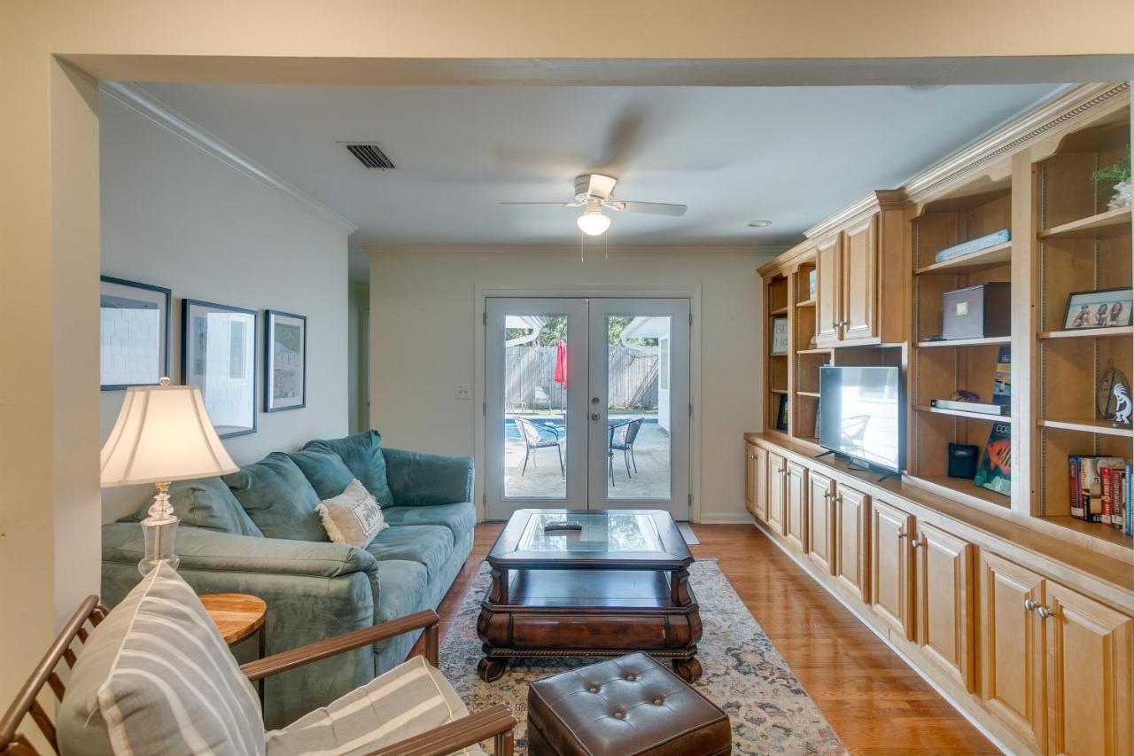 Spacious St Simons Island Vacation Rental With Pool! St. Simons Island Esterno foto
