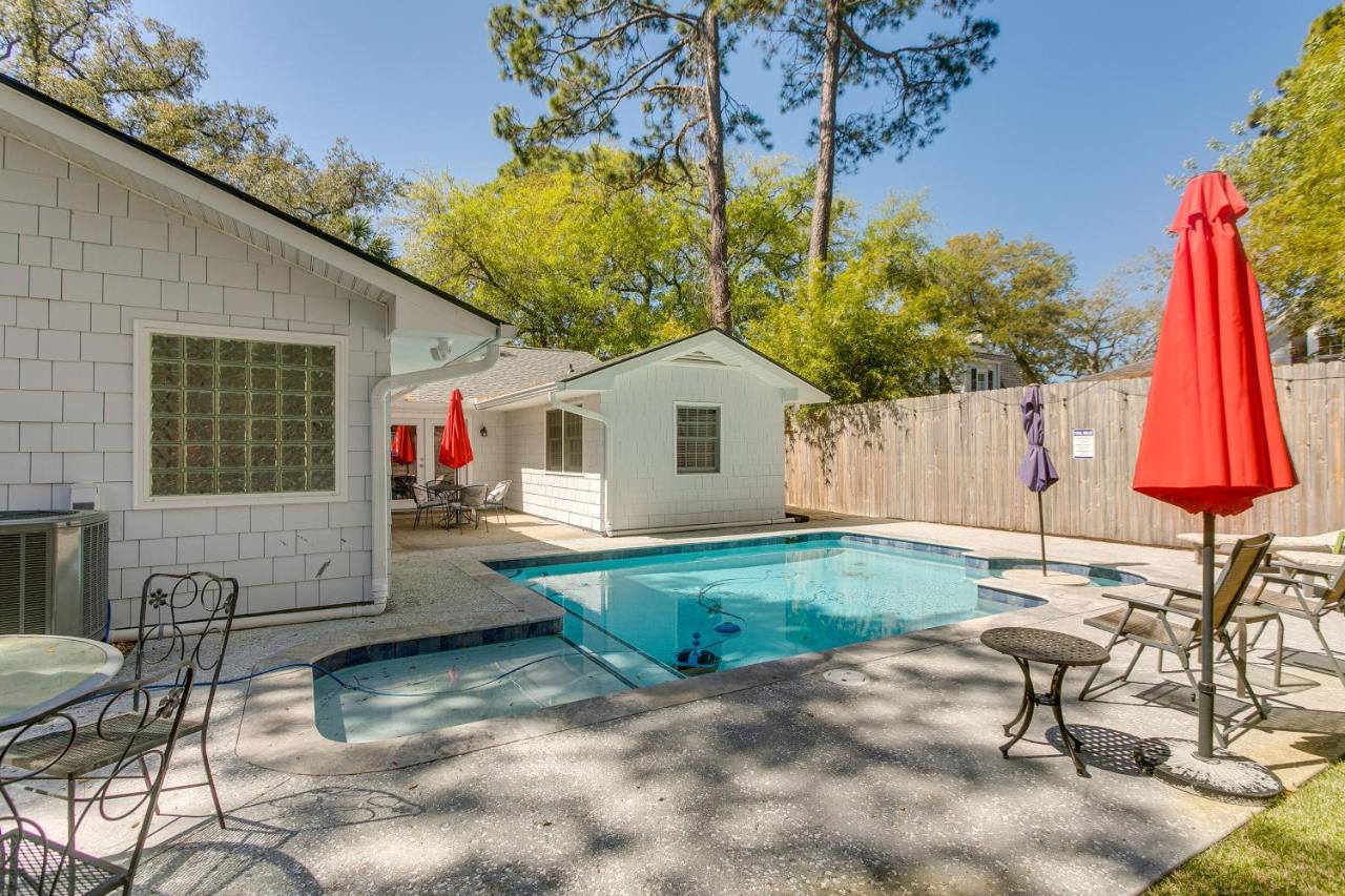Spacious St Simons Island Vacation Rental With Pool! St. Simons Island Esterno foto